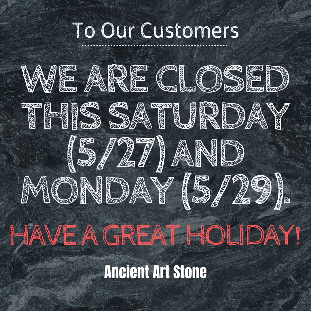 WE ARE CLOSED THIS SATURDAY AND NEXT MONDAY